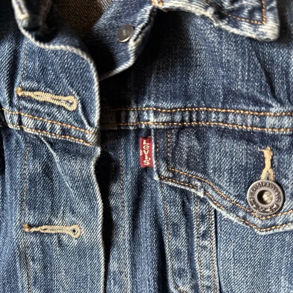 Levi’s XS Blue Original Trucker Jean Jacket - Picture 8 of 8